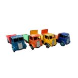 Dinky. Unboxed Guy Warrior Lorry collection, generally good plus to good, with Openback Truck blue
