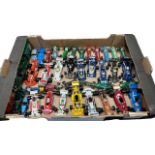 1950s onwards unboxed Racing Car collection, generally excellent to good, with range of Corgi