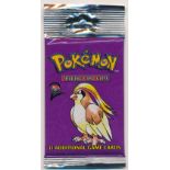 Pokémon Base Set 2 (Two) sealed booster pack (2000). Pidgeot artwork. This pack is taken from one of