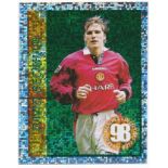 Manchester United – selection of ‘Merlins Premier League Kick Off Sticker Collection’ Manchester