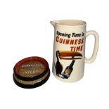 Guinness, pair of Guinness ceramic advertising items to include; a ‘Opening Time is Guinness Time’