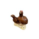 Beswick, a Beswick pair of Grouse, model no. 2063. Height 15cm.