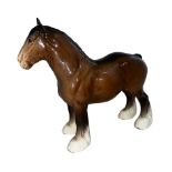 Beswick, a large Beswick Shire Horse figure, 818