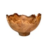 John Shorrock (British, Contemporary) miniature wood turned bowl signed ‘John Shorrock’ to base.