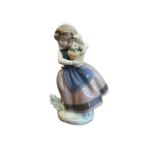 Lladro. Linda con maceta (Spring is here) No. 5223 figurine, excellent in good box with packing