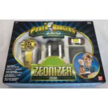 Ban Dai Power Rangers Zeonizer morpher, 1996, excellent in good plus box box, with both wrist