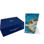 A Swarovski crystal Wonders of the Sea 'Harmony' crystal ornament. Box and outer box. (7400 Nr 200