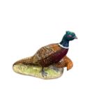 Beswick, a Beswick cock and hen pheasant group figure, model no. 2078. Height 17.5cm.