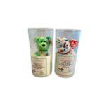 TY Beanie Babies. Pair of Telford 2000 Limited Edition teddys, excellent in excellent clear