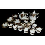 Royal Albert Old Country Roses bone china tea / dinner service with the traditional Old Country
