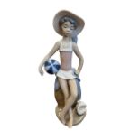 Lladro. Verano Infantil No. 5219 figurine, excellent in good box with packing pieces.