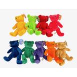 Fruity Bears (Bullion Box) Qty 9, excellent with ear swing tags.