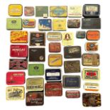 A collection of tobacco tins, in mixed condition, to include Lloyds Old Holborn, Ogden Gold Block,