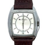 Gents Ben Sherman Watch on Leather Strap, quartz movement, in working order.