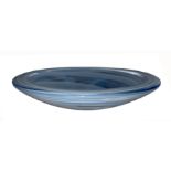 Anna Ehrner (Swedish, b. 1948) – ‘Atoll’ (1997) Blue and White bowl, Anna Ehrner for Kosta Boda.