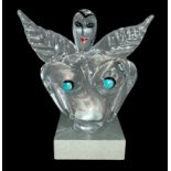 Ulrica Hydman-Vallien (Swedish, 1938-2018). ‘Angelic’ (2004-2006) glass sculptural figure from Kosta