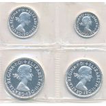 2000 Silver Proof Maundy Set - sealed in plastic packet.