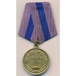 Russia – Soviet Liberation of Prague Medal, with ribbon.