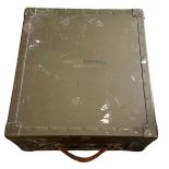 Special Forces U.S. Army record player box with record player removed, can now be used as storage.
