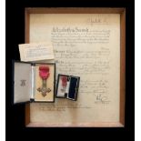 The Most Excellent Order of The British Empire M.B.E (Civil) awarded to Edwin Charles Ferris