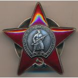 Russia – Order of The Red Star, screw on medal, awarded to 3598764