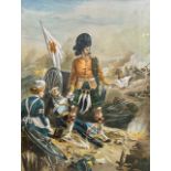 Boer War, framed print entitled “V.C’s Won in the Transvaal’ Valore in Prescence of the Boers