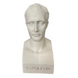 A small bust of Napoleon by Sculptured Arts Studio, 17cm in height.