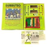 Subbuteo Continental Club Edition set, generally excellent in good plus box (3 club badges applied),