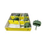 Dinky Trade Pack Trailer for 25 Pounder Field Gun No. 687, generally excellent (6) in good plus