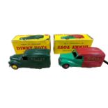 Dinky pair of Austin Vans, generally excellent to good plus in good plus boxes, with Raleigh