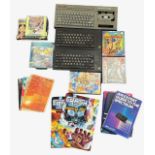 A ZX spectrum +2, 2x ZX Spectrum+ keyboards. With 60+ games, user guides, reference books and