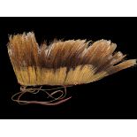 Native American Plains Hair Porcupine hair Roach (headdress), two distinct lengths and shades of