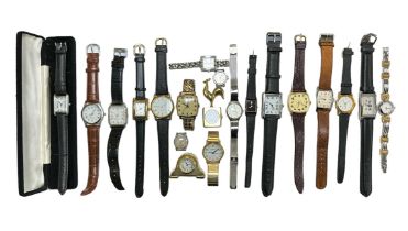 Collection of various modern watches, including; Rostini, Lorus, Chateau, Sekonda & numerous