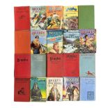 W.E. Johns book collection (41) with Biggles hard backs with dust jackets (10), without (9),
