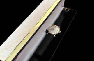 A Tissot Visodate Seastar Seven automatic watch, gold coloured batons to dial with date aperture,