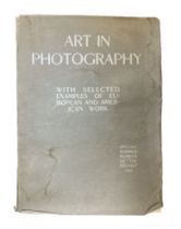 Art in Photography: With Selected Examples of European and American Work. Special Summer Number