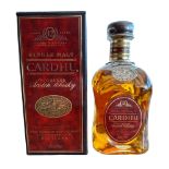Cardhu 12 Year Old single malt whisky, sealed, in box. ABV 40% / 75cl.