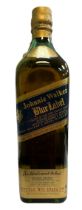 Johnnie Walker Blue Label blended whisky, sealed with tag. Bottle No.G15451JW. ABV 43% / 75cl.