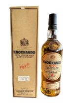 Knockando 1976 Season single malt Scotch whisky, sealed in box with leaflet. ABV 40% / 75cl.