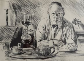 Russell Sidney Reeve (1895-1970), ‘Self Portrait’ artist’s proof Lithograph on paper. Unframed.