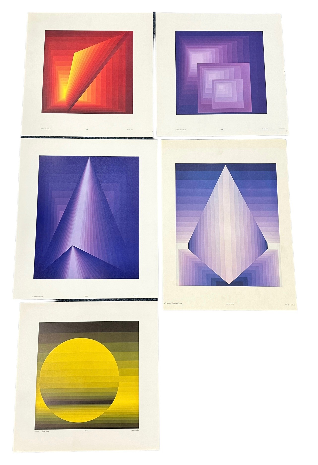 Gérard Casali (Contemporary), selection of twelve high quality Gérard Casali silkscreen art prints - Image 5 of 14