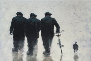 Alexander Millar (Scottish, b.1960), ‘One of The Boys’, limited edition giclée print, signed in