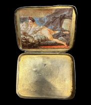 Silver concealed erotic cigarette case by John Collard Vickery 1914, with concealed erotic nude