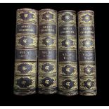 1852 Rural Cyclopedia General Dictionary of Agriculture four volume set, generally excellent to good