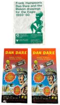 Dan Dare Posters. Poster advertising an exibition of Dan Dare and The Mekon drawings for the Eagle