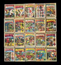 The Mighty World Of Marvel, a Weekly Comic issued by Magazine Management London Ltd 1972-1974 Issues