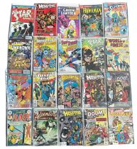 Selection of DC & Marvel Comics to include Hawkman No 1,7,8,12,14,103, The Flash No231, The Fury