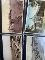 Kent, postcard collection in binder, to include; Southwold with Gun Hill, Sherness with The Pier