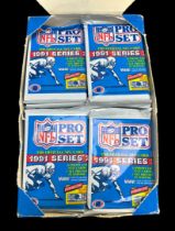 1991 Pro Set NFL Football Series 1 Box of 36 Pack’s. Three packs are missing but the collection does