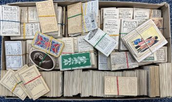 Collection of cigarette cards, a good range of part sets and duplicated cards with some better